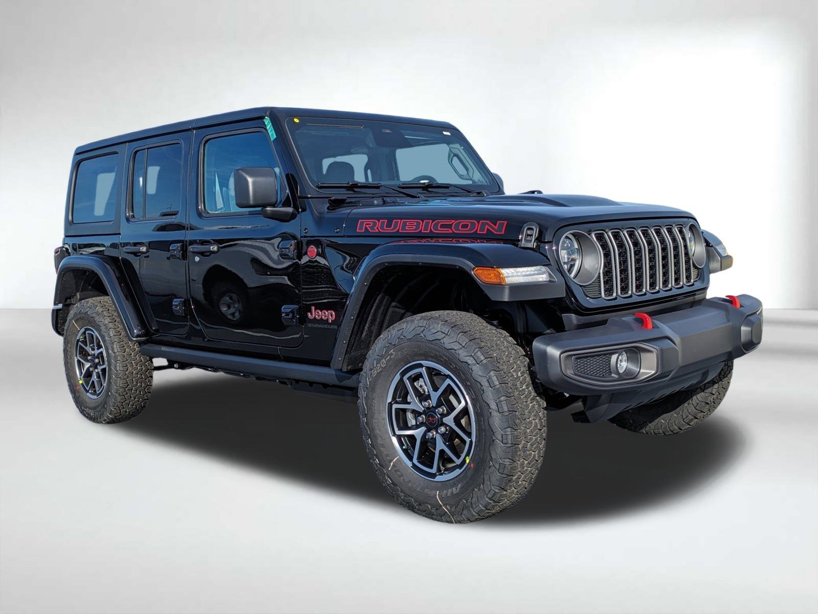 New 2026 Black Clear-Coat Exterior Paint Jeep Rubicon image 2
