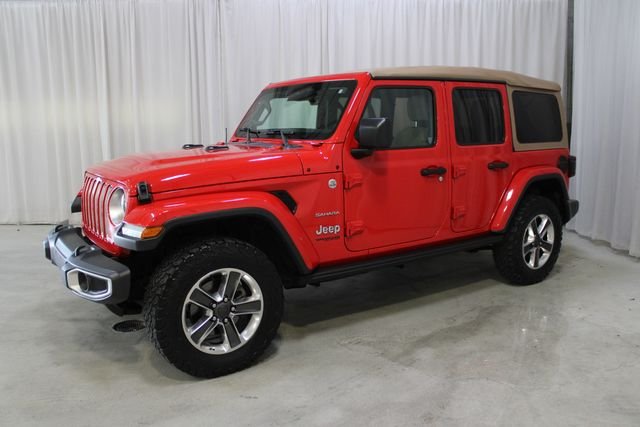 Used 2020 Red Jeep Unlimited Sahara image 28