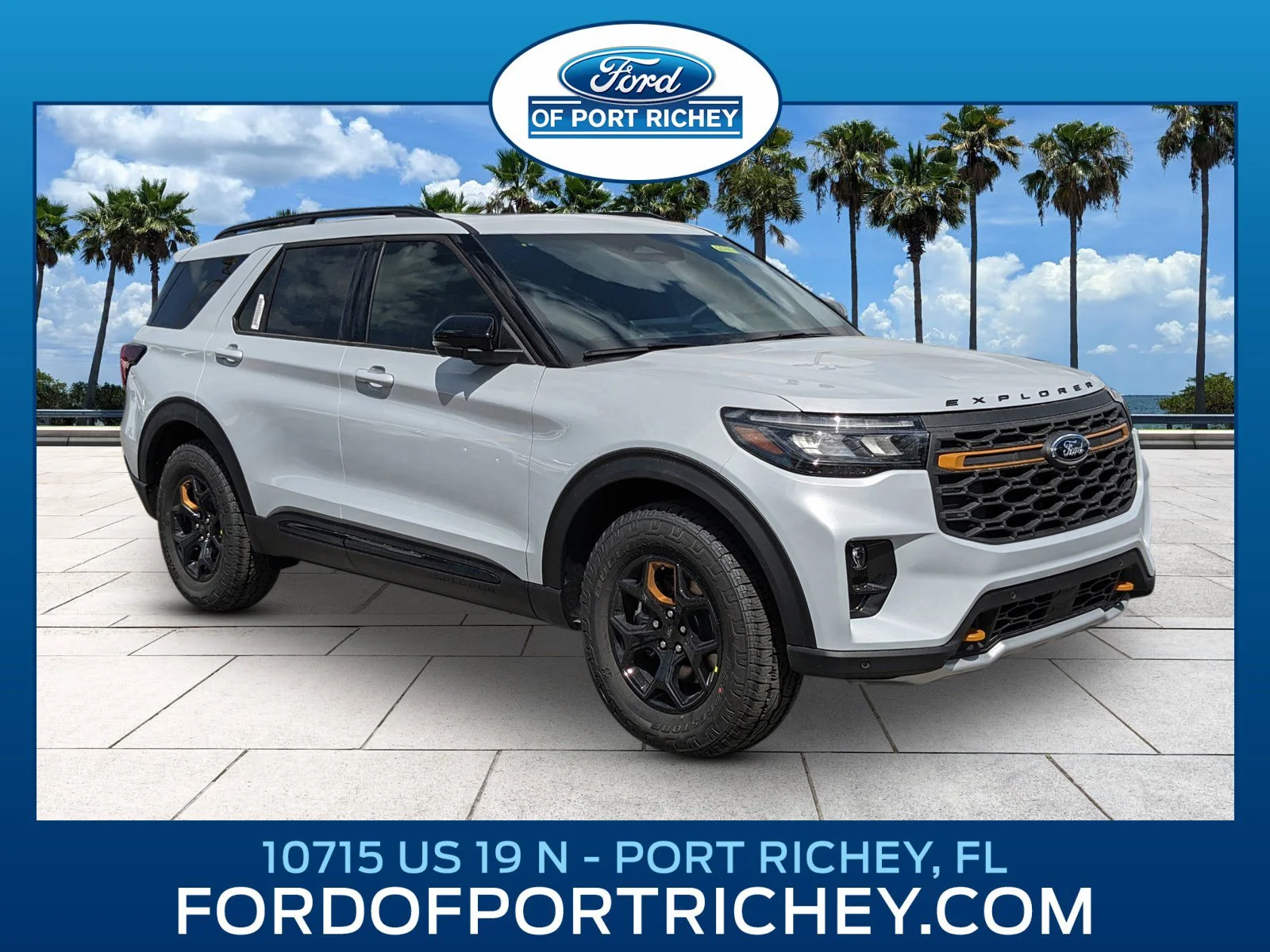 New 2026 Space White Metallic Ford Tremor® image 1