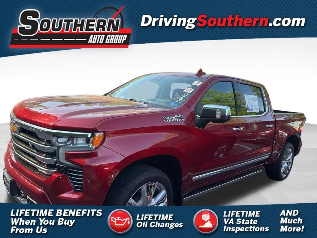Used 2025 Red Chevrolet High Country image 1