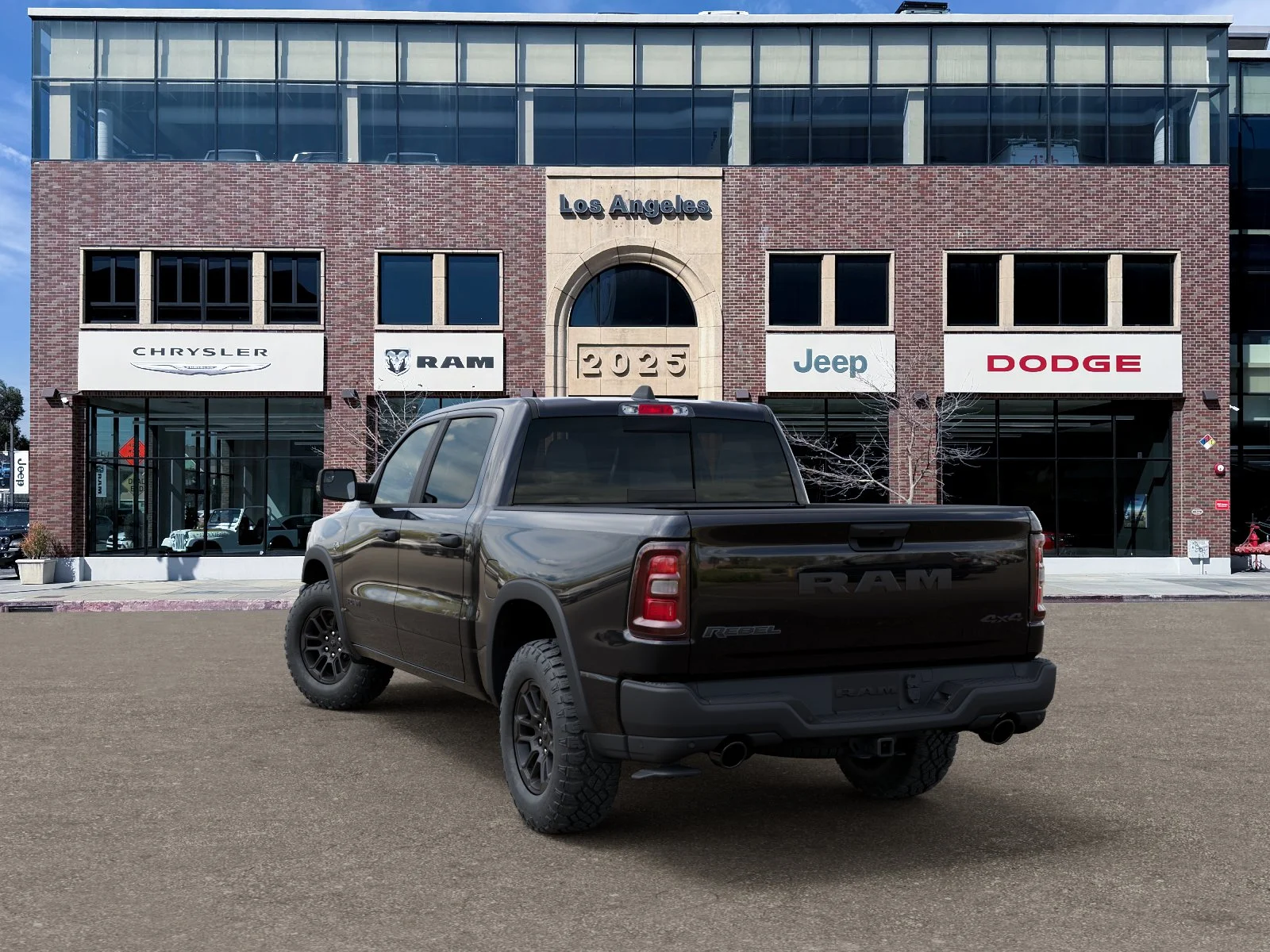 New 2026 Diamond Black Crystal Pearl-Coat Exterior Paint RAM Rebel image 29