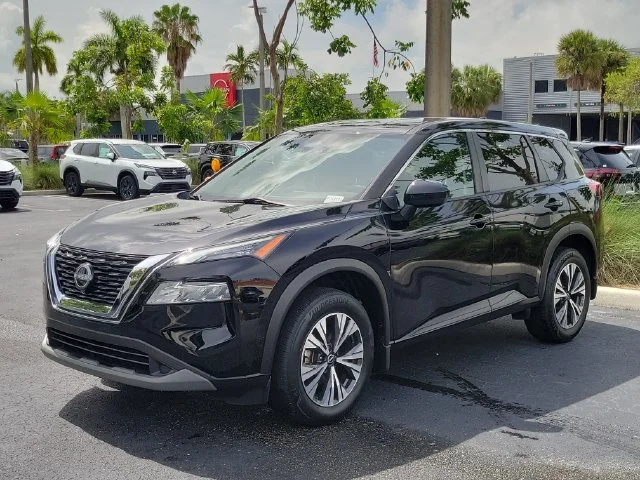 Certified Used 2023 Black Nissan SV image 32