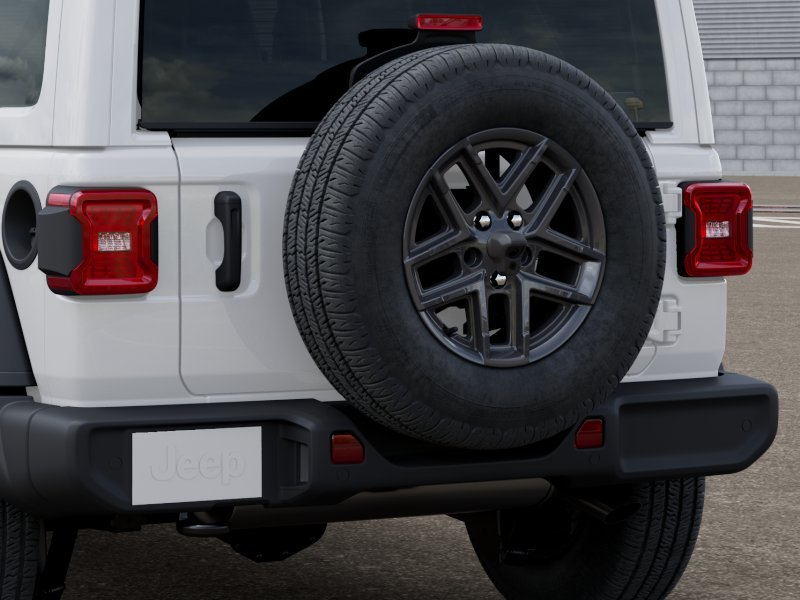 New 2026 Bright White Clear-Coat Exterior Paint Jeep Sport S image 13