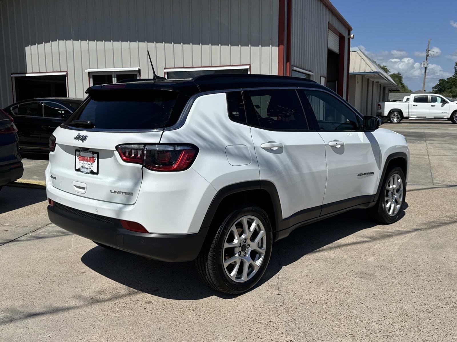 Used 2025 Bright White Clearcoat Jeep Limited image 7