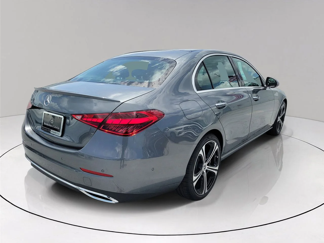 New 2026 Selenite Grey Metallic Mercedes-Benz C 300 image 3