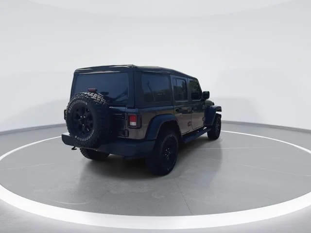 Used 2021 Gray Jeep Unlimited Willys image 11