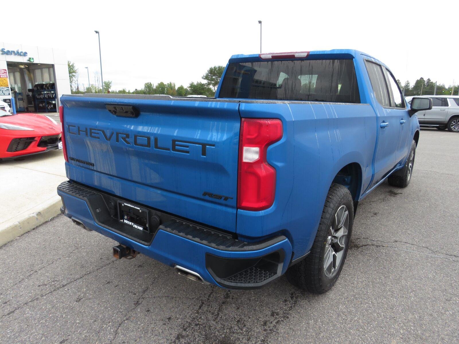 Used 2023 Glacier Blue Metallic Chevrolet RST image 8