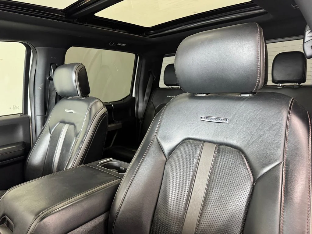 Used 2021 White Metallic Ford Platinum image 17