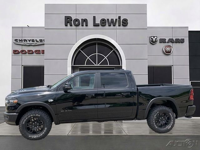 New 2026 Diamond Black Crystal Pearl-Coat Exterior Paint RAM Rebel image 1