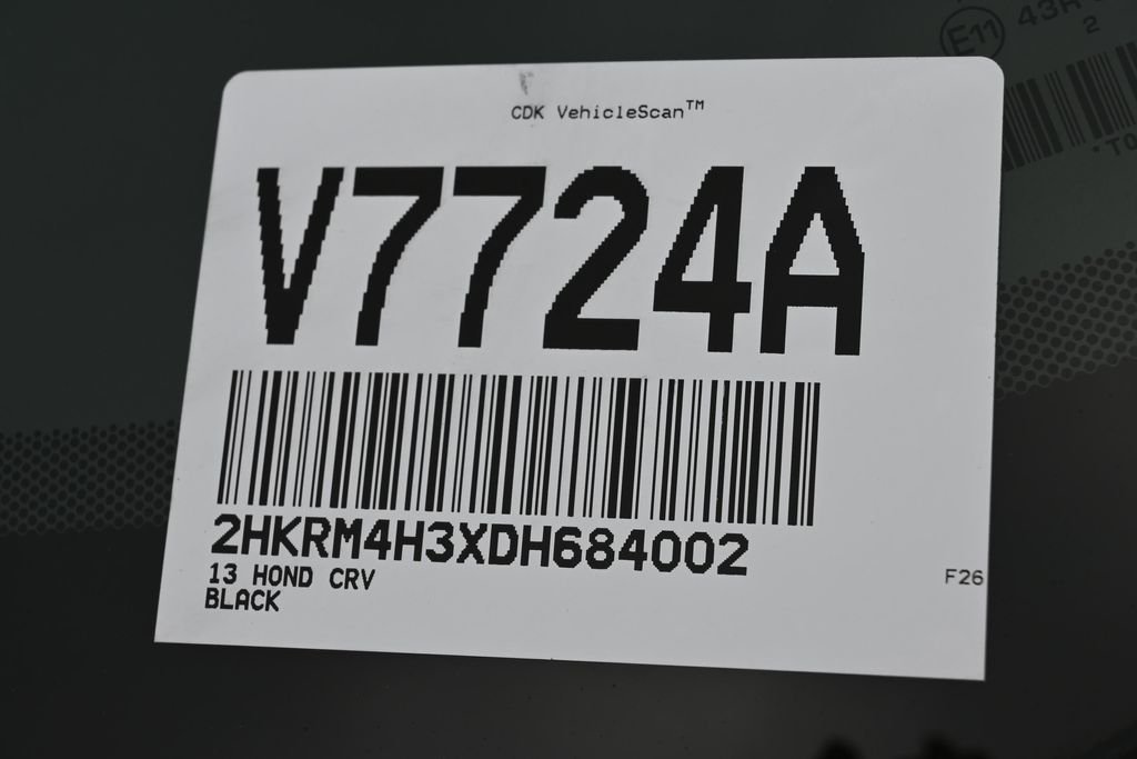 Used 2013 Crystal Black Pearl Honda LX image 33