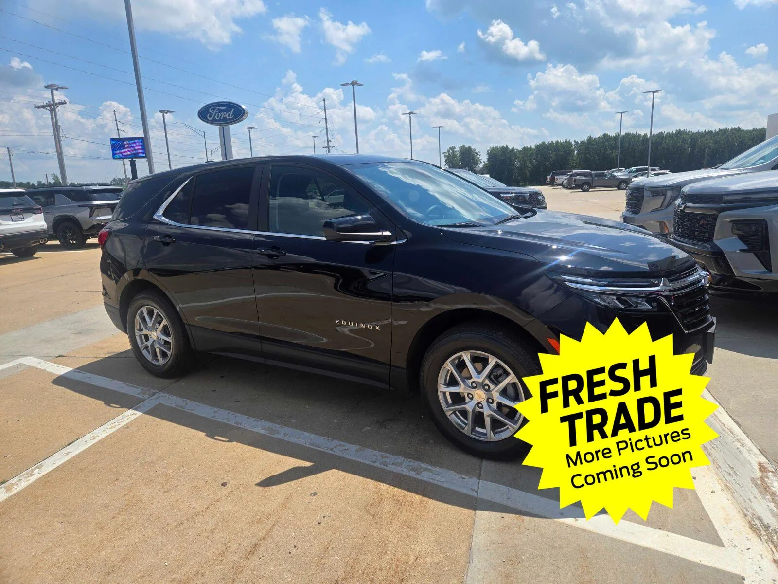 Used 2024 Mosaic Black Metallic Chevrolet LT image 3