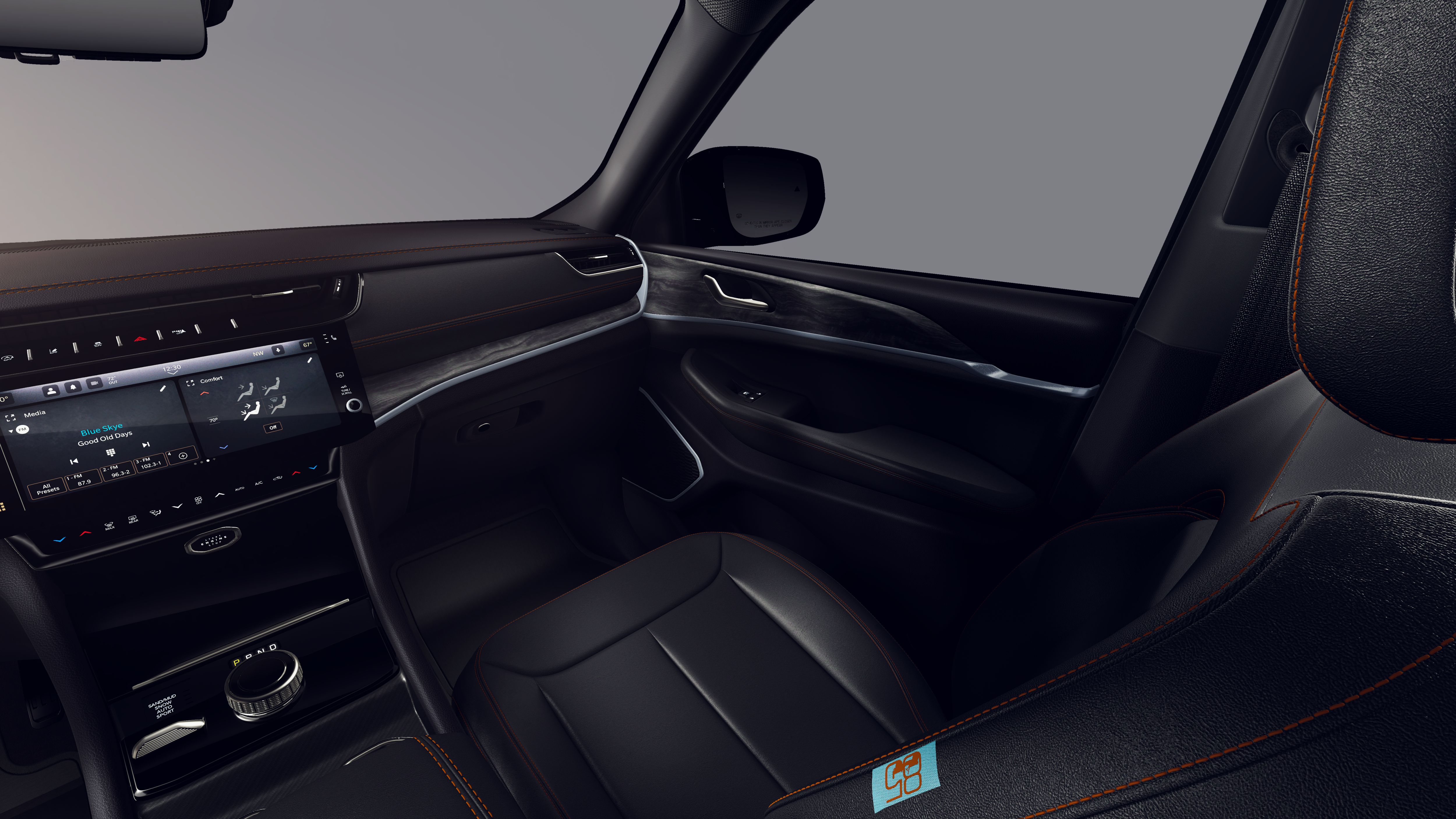 New 2026 Diamond Black Crystal Pearl-Coat Exterior Paint Jeep  image 33