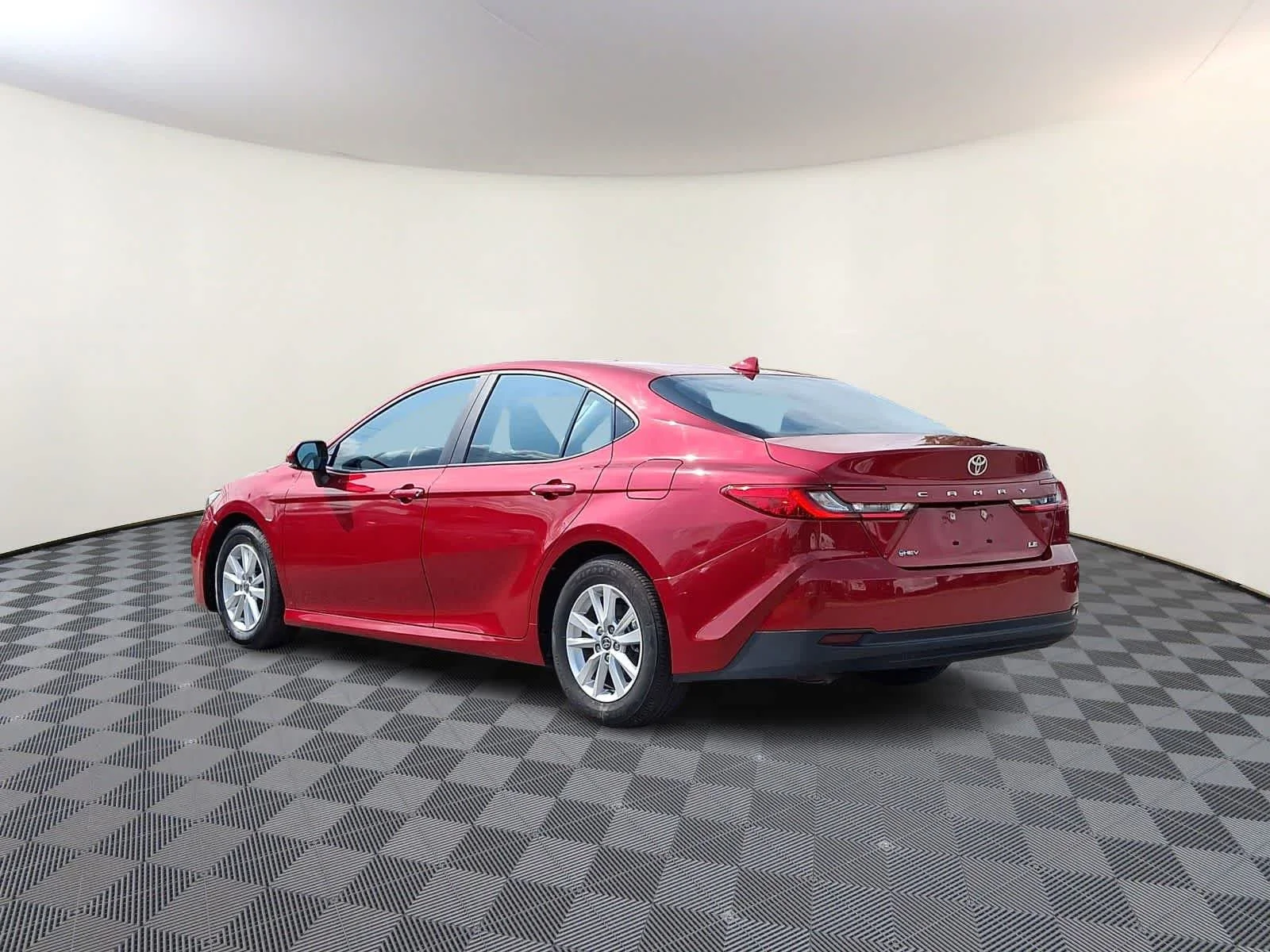 Certified Used 2025 Supersonic Red Toyota LE image 7