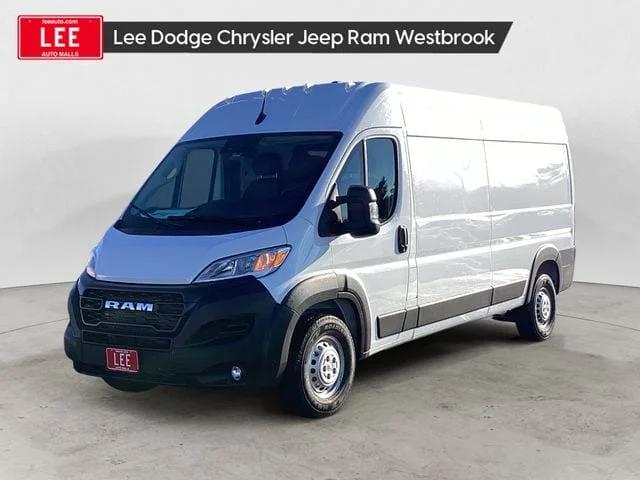New 2026 Bright White Clearcoat Ram PROMASTER 3500 TRADESMAN CARGO VAN HIGH ROOF 159