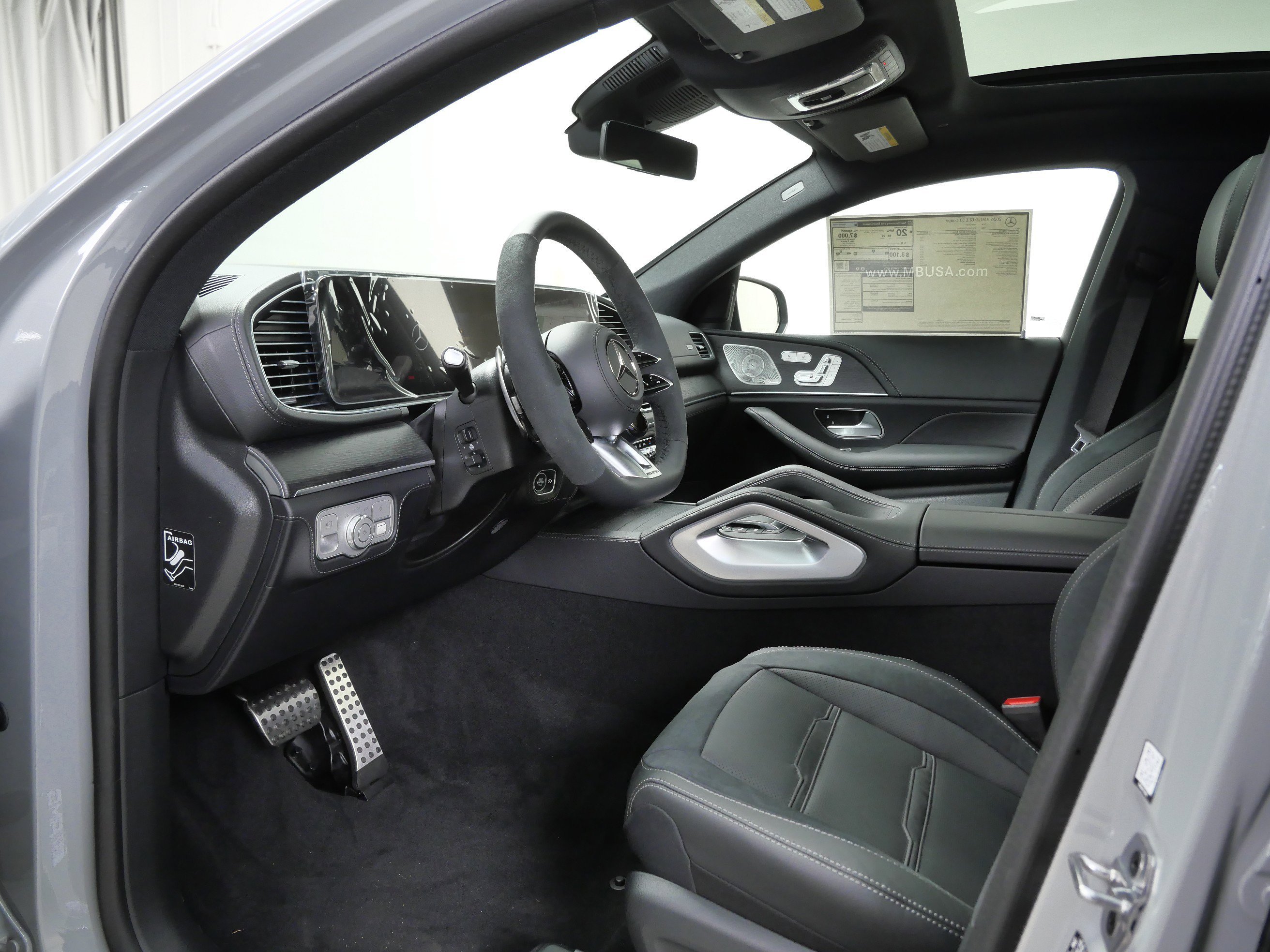 New 2026 MANUFAKTUR Alpine Grey Mercedes-Benz AMG® GLE 53 4MATIC+ Coupe image 7