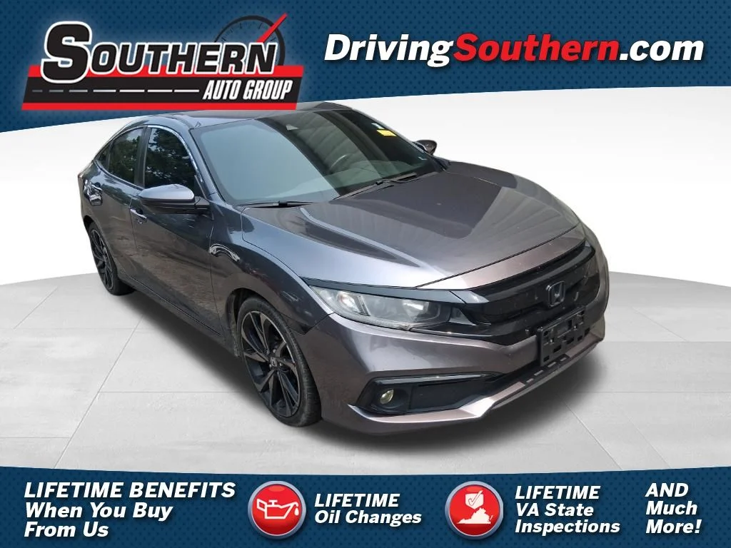 Used 2021 Gray Honda Sport image 1