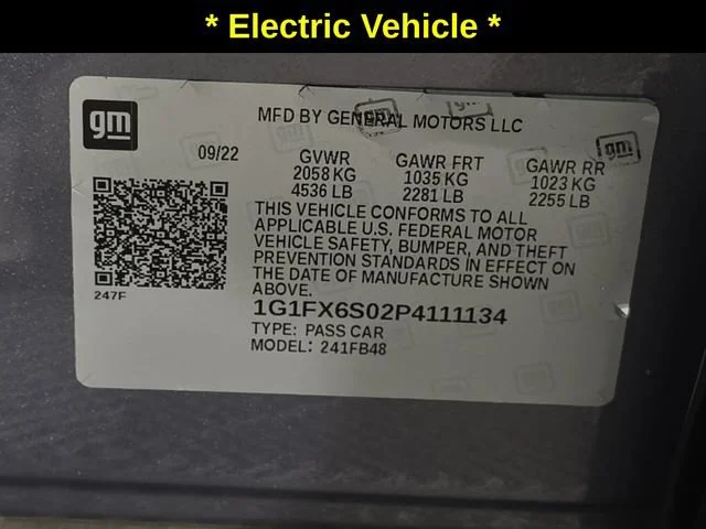 Used 2023 GRAY GHOST METALLIC Chevrolet 2LT image 10