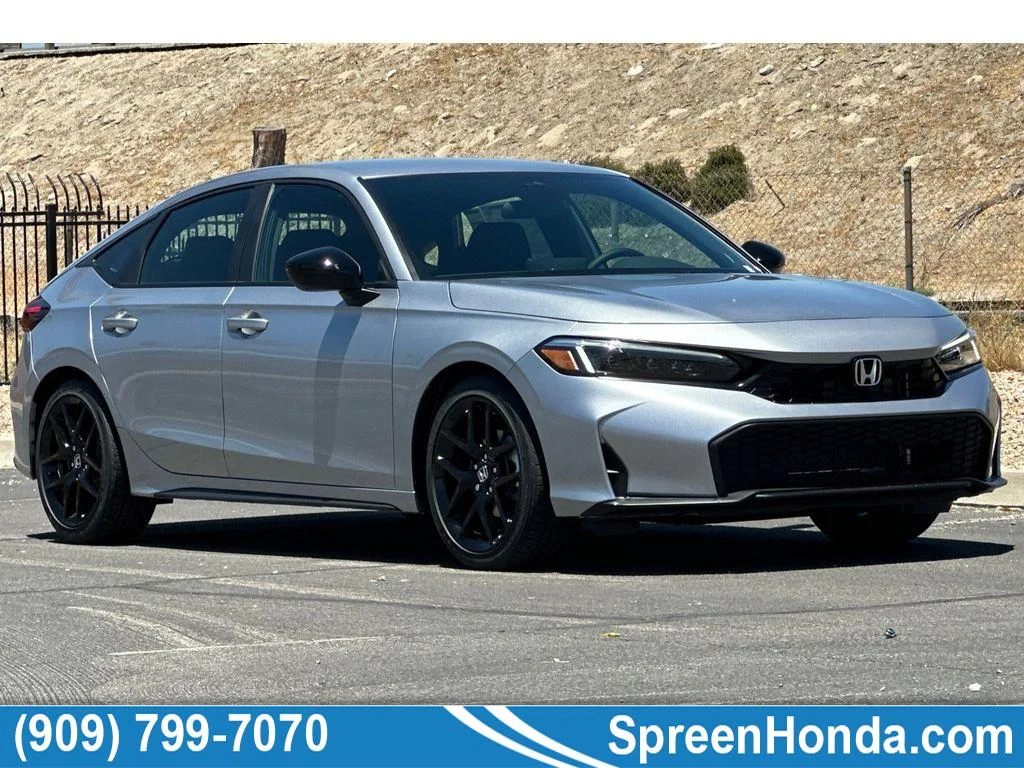 New 2026 Solar Silver Metallic Honda Sport image 1
