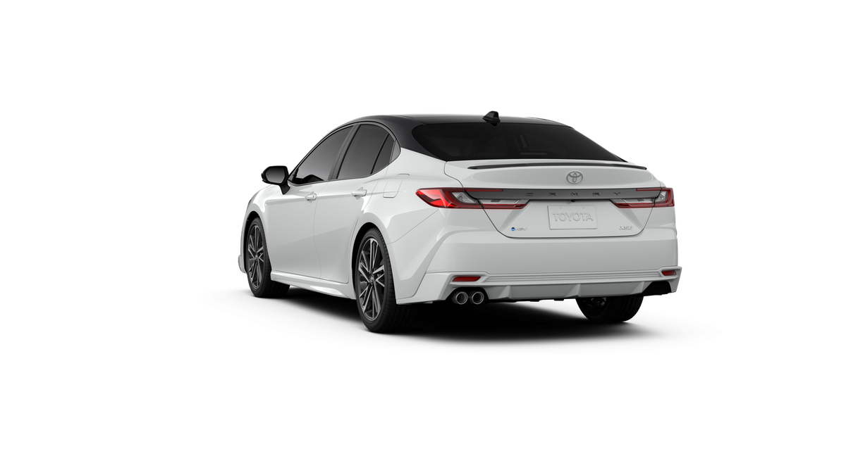 New 2026 Wind Chill Pearl with Midnight Black Metallic roof Toyota XSE image 29