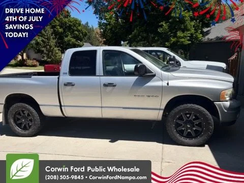 2002 Dodge Ram 1500 SLT 4X4 Quad Cab SWB's photo