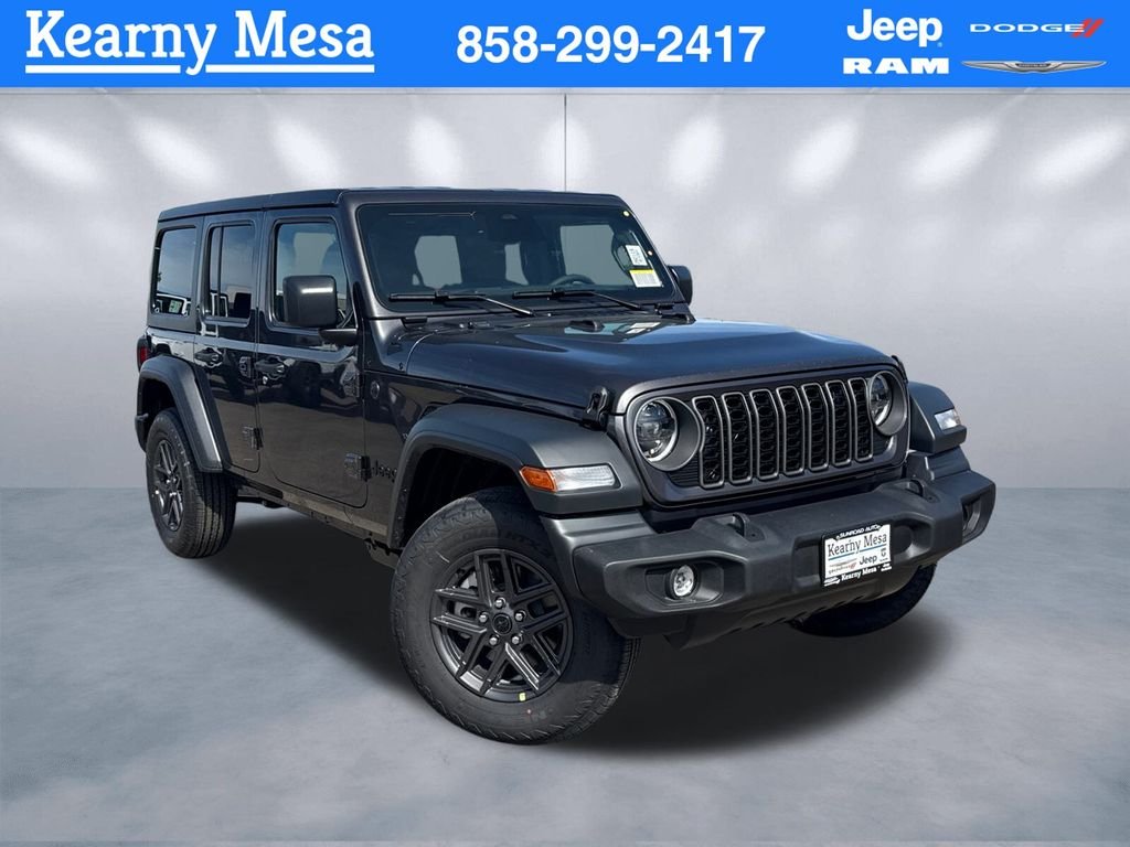 New 2026 Granite Crystal Metallic Clearcoat Jeep Sport S image 1