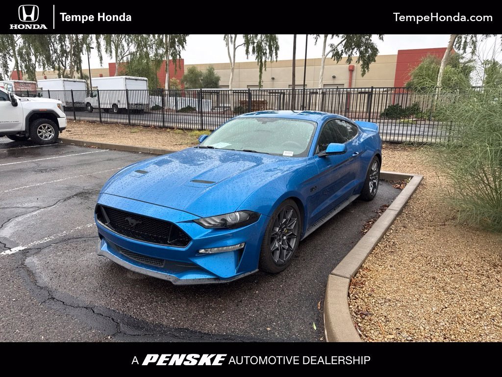 Used 2019 Blue Metallic Ford GT image 1
