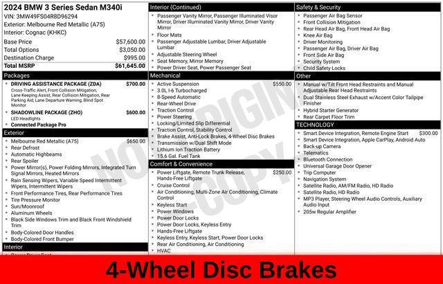 2024 BMW 3 Series M340i - Photo 59