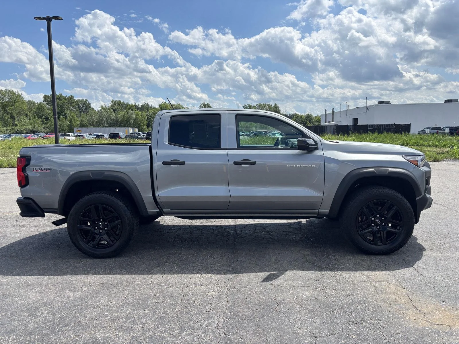 Used 2024 Sterling Gray Metallic Chevrolet Trail Boss image 8