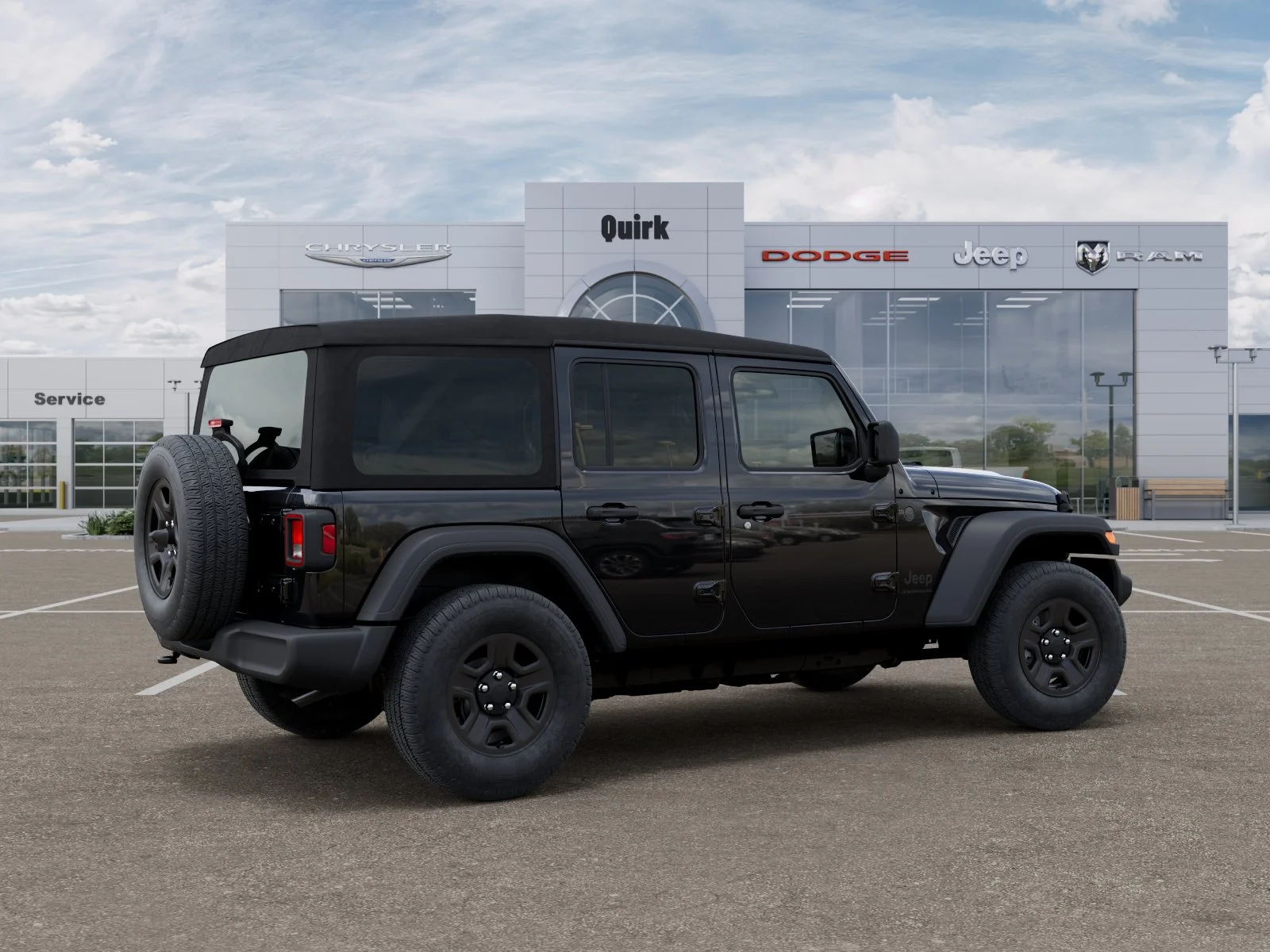 New 2026 Black Clear-Coat Exterior Paint Jeep Sport image 30