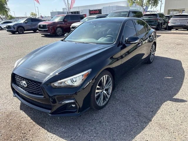Certified Used 2023 Black Obsidian INFINITI Sensory image 10