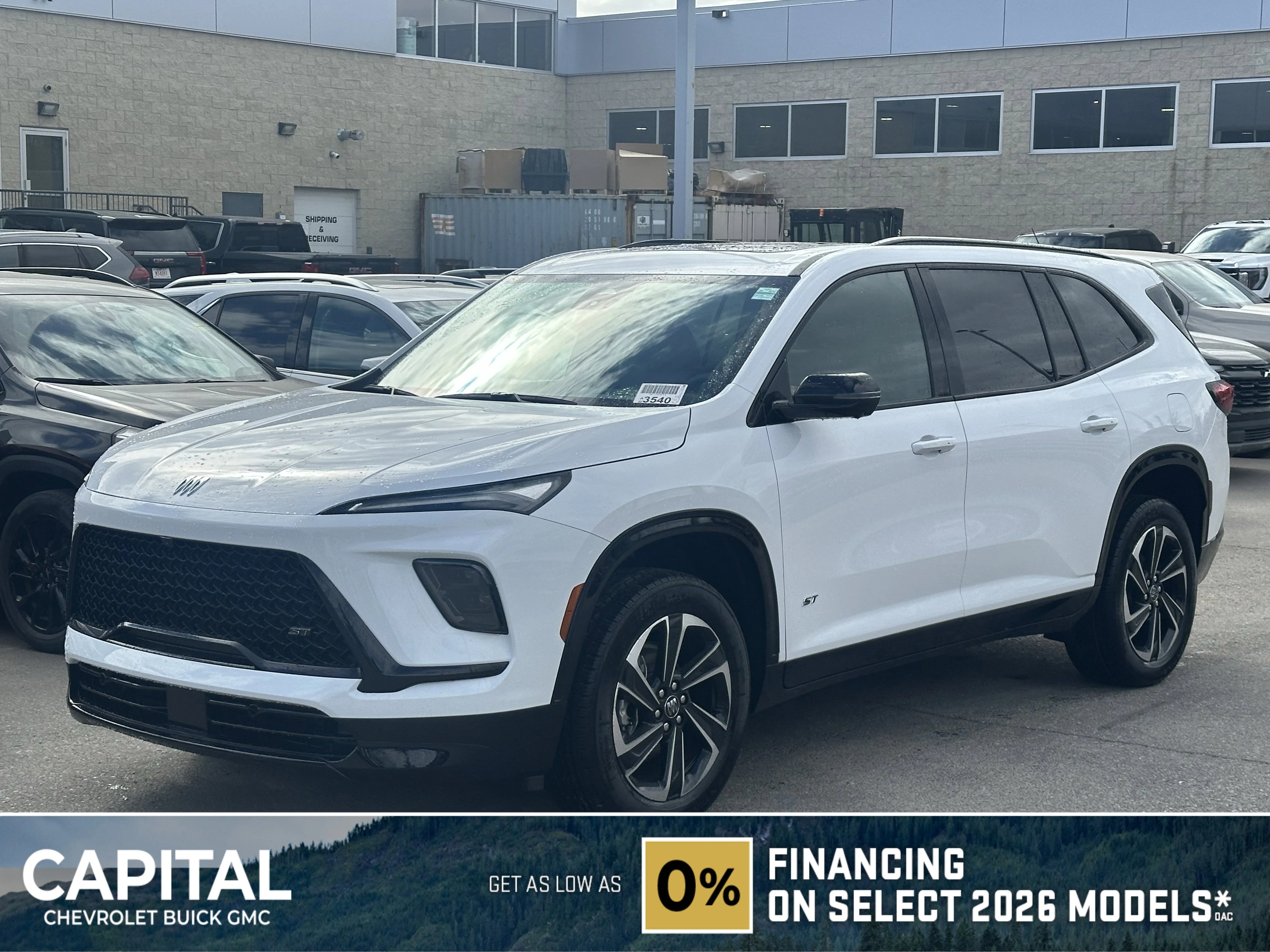 New 2026 Summit White Buick Sport Touring image 1