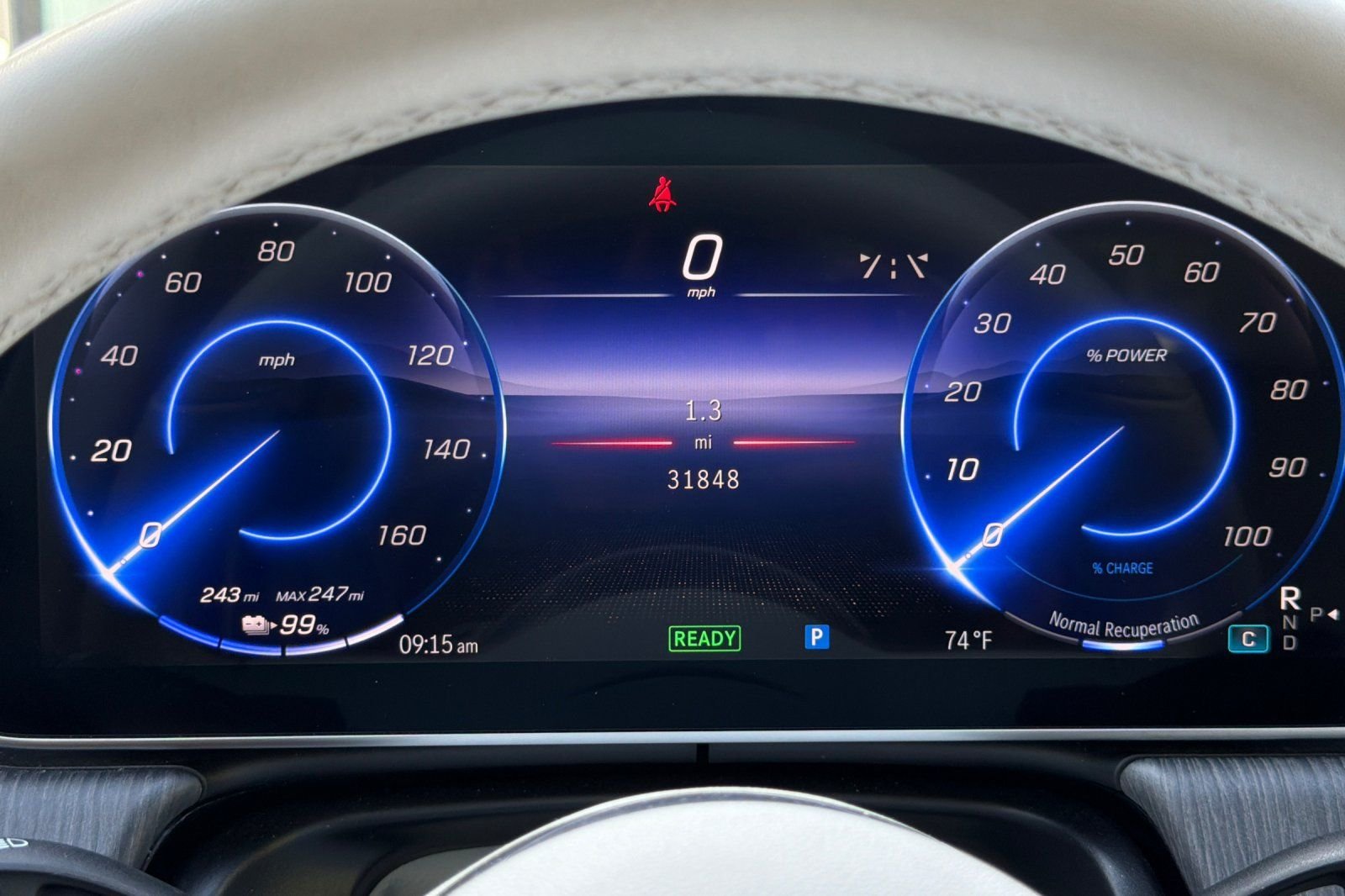 Used 2023 Blue Mercedes-Benz 500 Sedan image 7