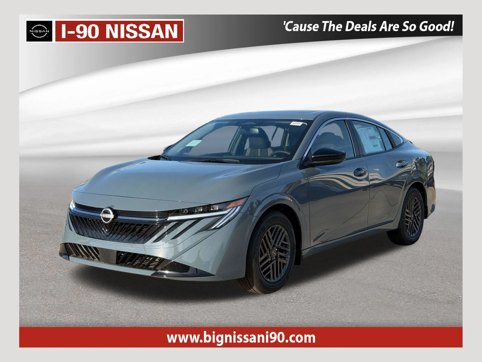 New 2027 Atlantic Gray Metallic Nissan SV image 1