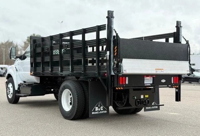 New 2026 Oxford White Ford F-650 Gas Straight Frame image 8
