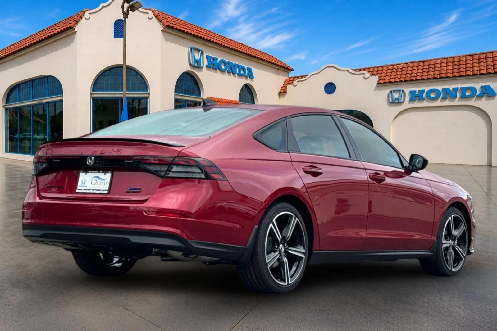New 2026 Radiant Red Metallic Honda Sport image 4