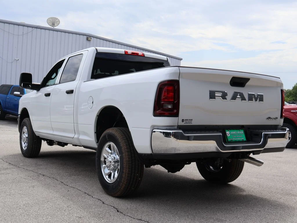 New 2026 Bright White Clear-Coat Exterior Paint RAM Tradesman image 3