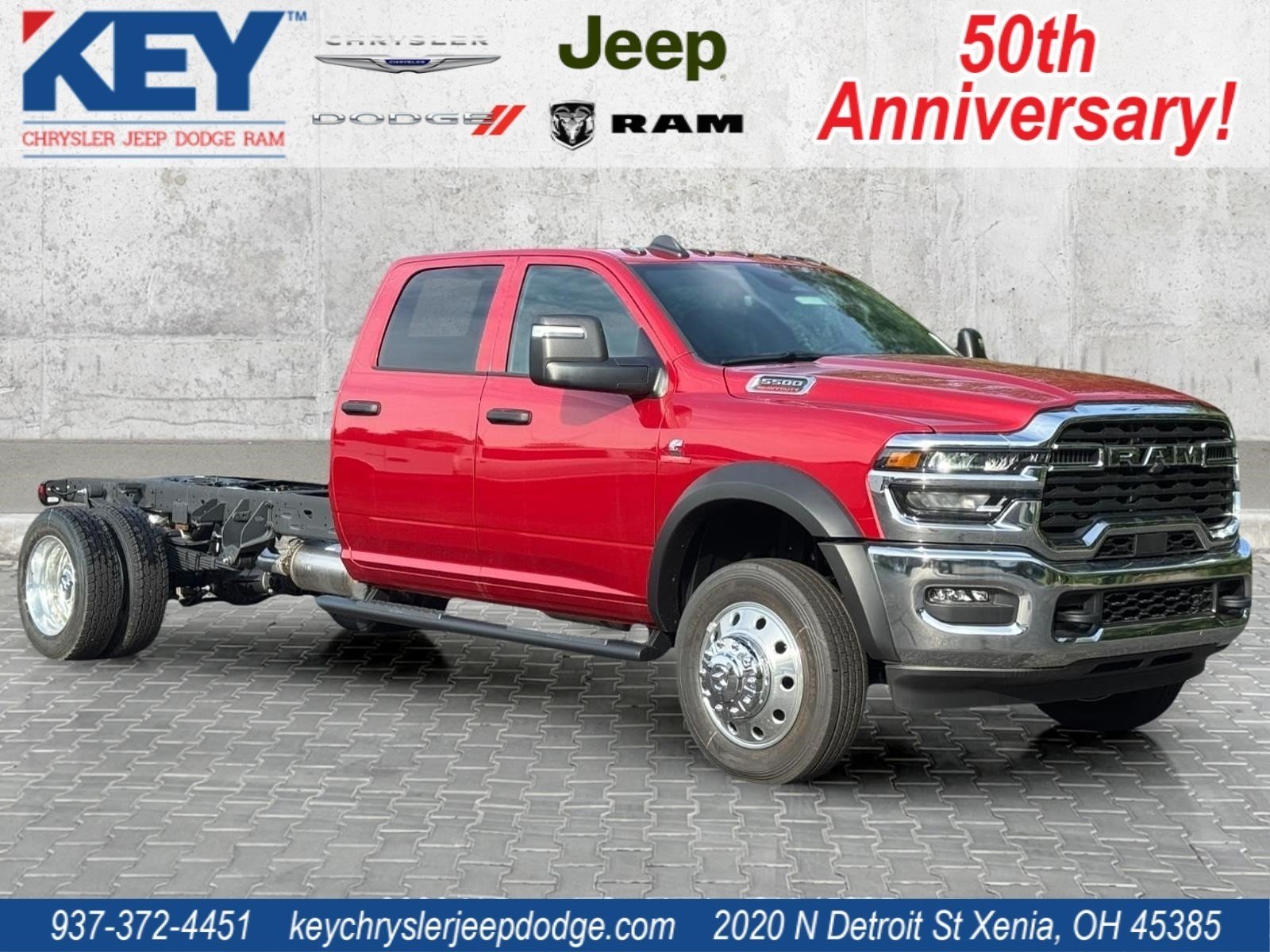 New 2026 Molten Red Pearl-Coat Exterior Paint RAM Tradesman/Big Horn image 1