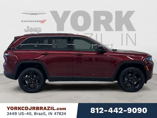 New 2026 Velvet Red Pearl-Coat Exterior Paint Jeep Limited image 6