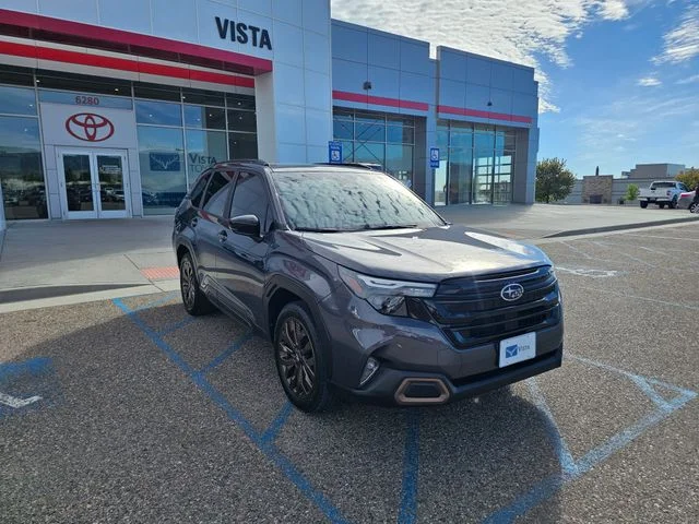 Used 2025 Gray Metallic Subaru Sport image 3