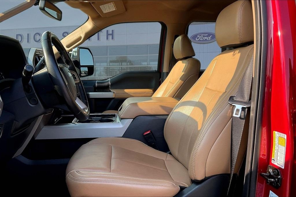 Certified Used 2022 Red Metallic Ford Lariat image 22