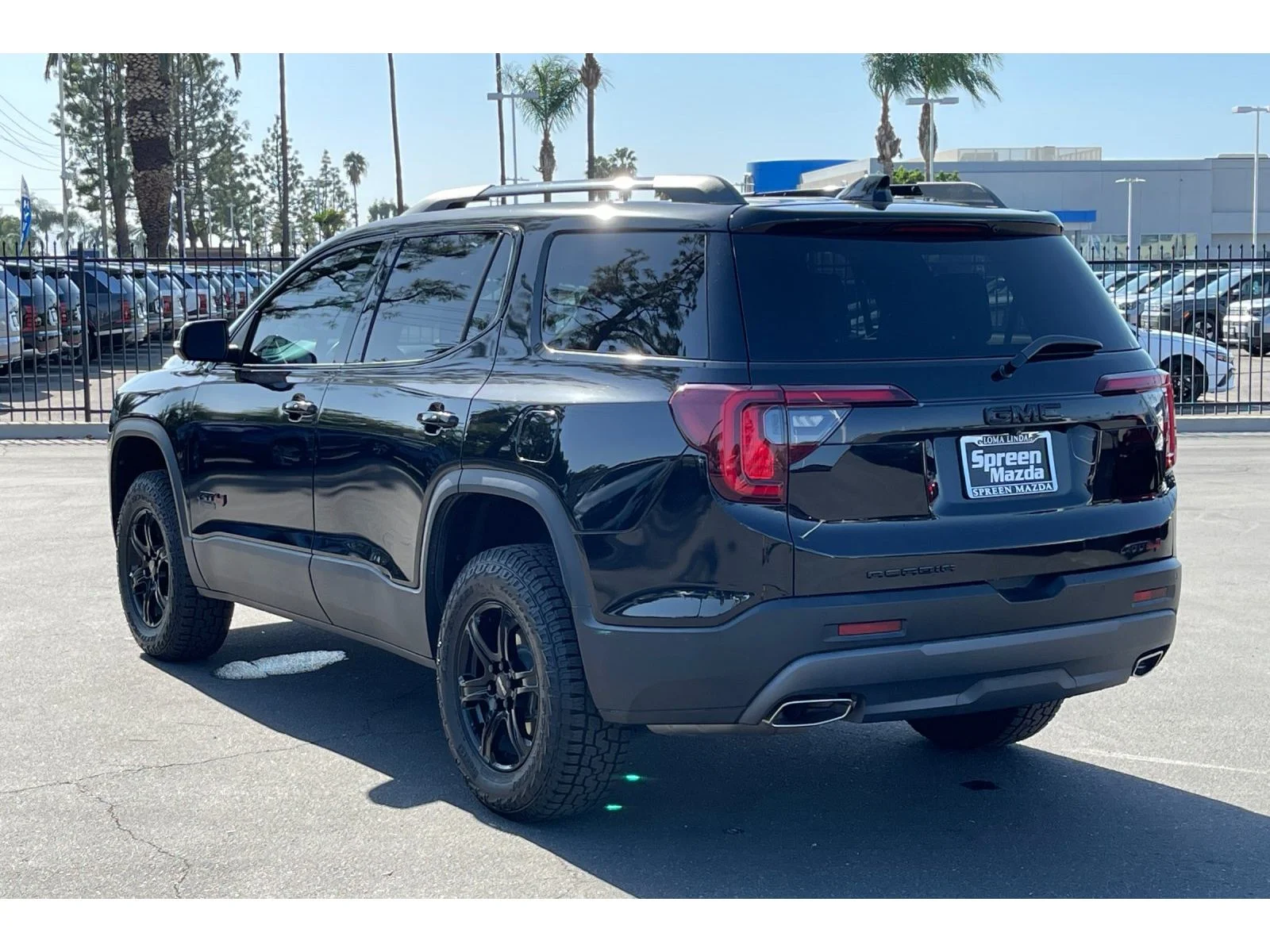 Used 2021 Ebony Twilight Metallic GMC AT4 image 4