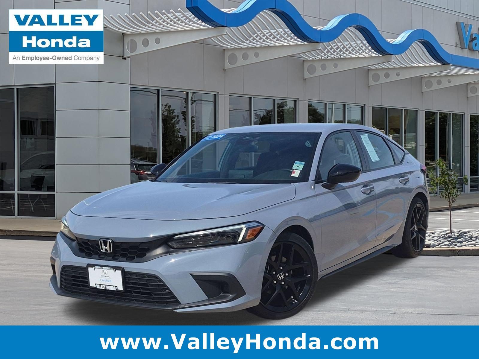Certified Used 2024 Gray Honda Sport image 1