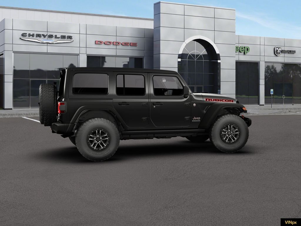 New 2026 Black Clear-Coat Exterior Paint Jeep Rubicon image 5