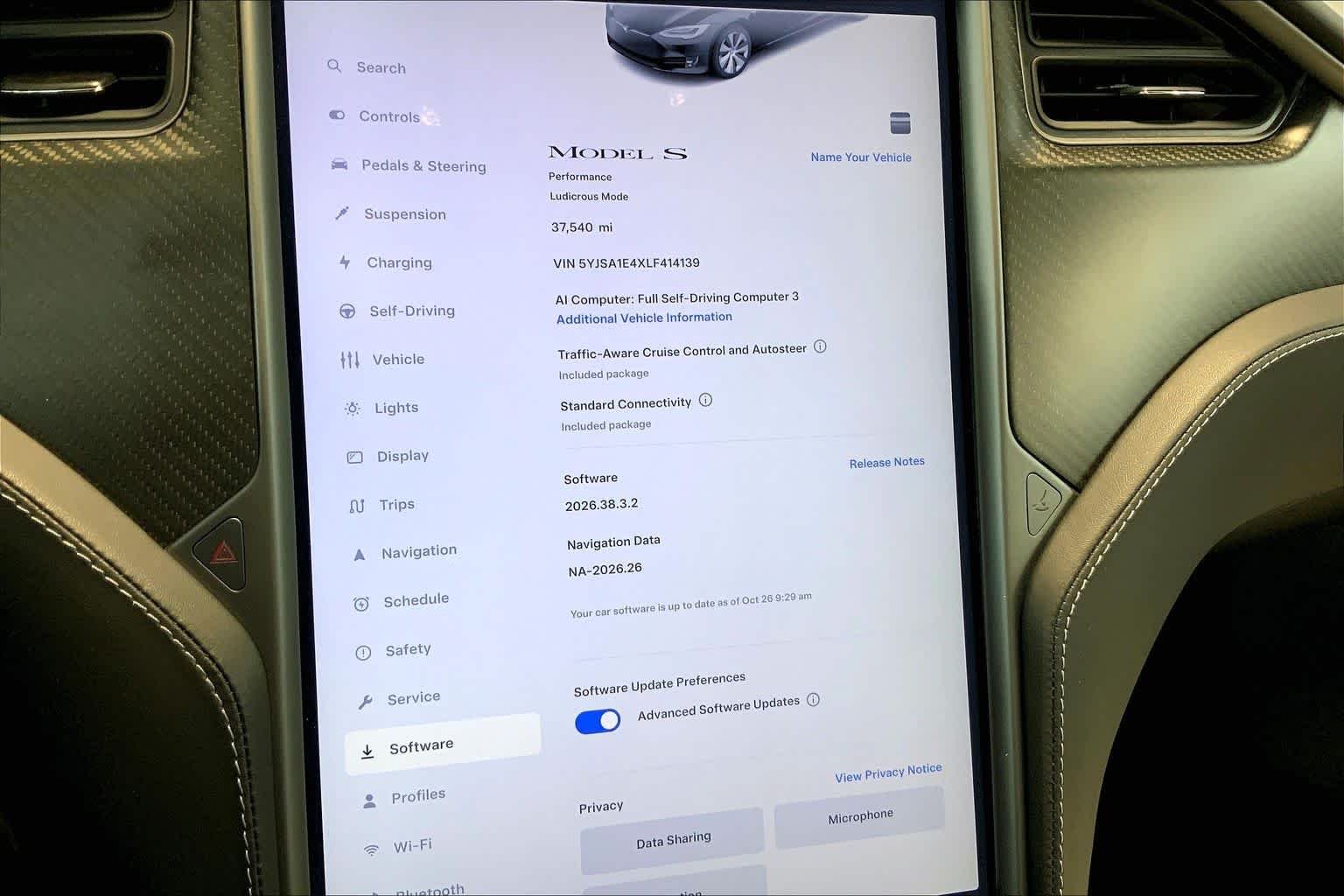 Used 2020 Solid Black Tesla Performance image 35