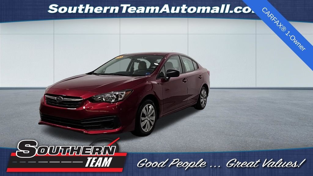 Used 2020 Red Subaru Base image 1