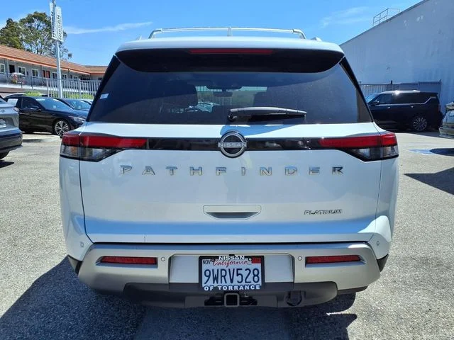 Certified Used 2025 White Nissan Platinum image 21