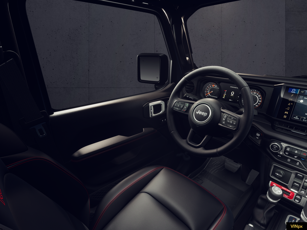 New 2026 Black Clear-Coat Exterior Paint Jeep Rubicon X image 20