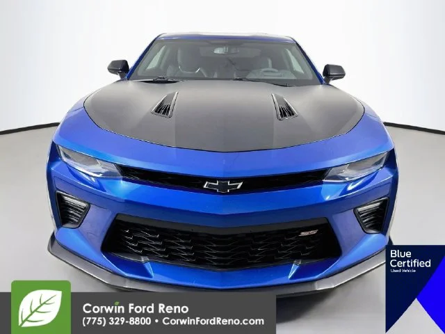Used 2018 Hyper Blue Metallic Chevrolet SS image 2