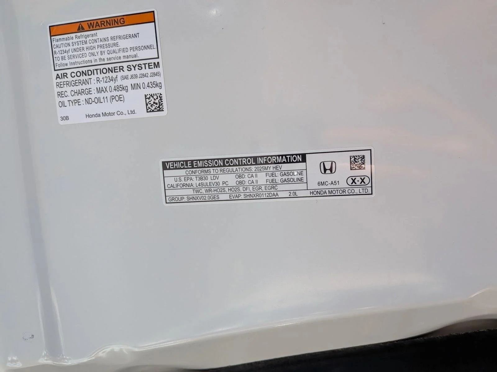 Used 2025 Platinum White Pearl Honda Sport Touring image 24