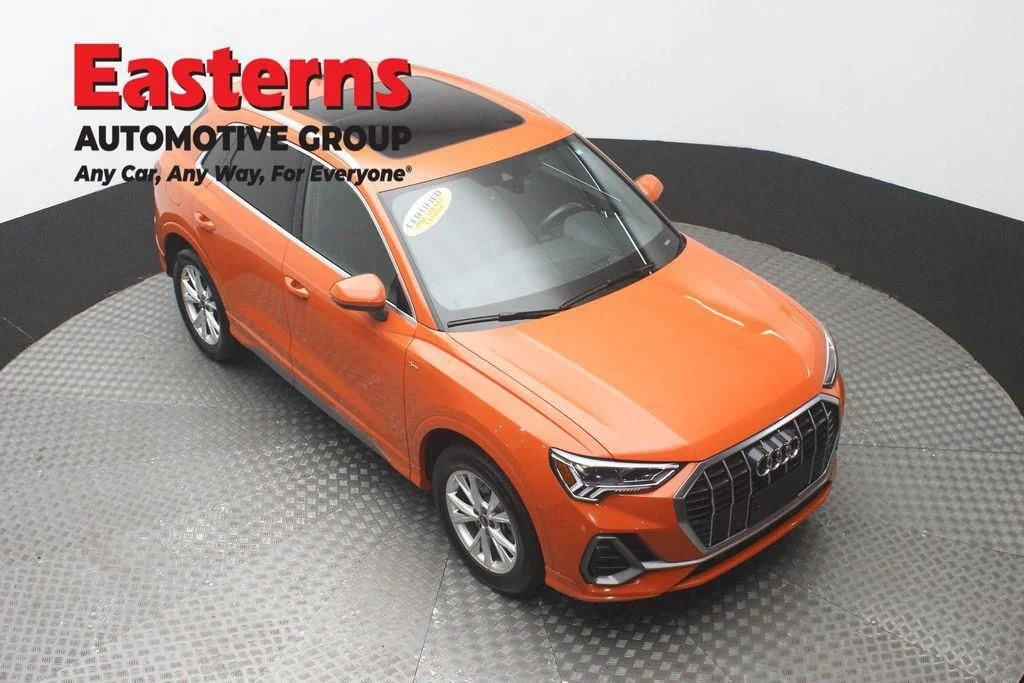 Used 2024 Orange Audi Premium image 3